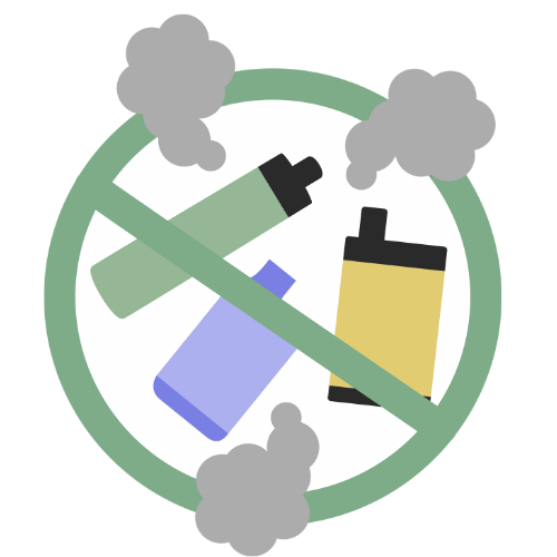 quit vaping graphic